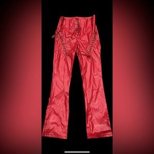 I am Gia similar red leather pants